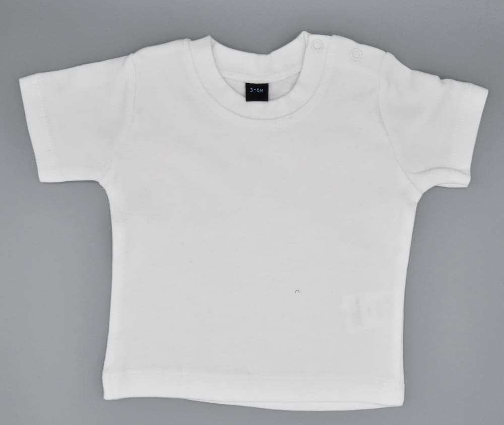 Baby TShirt weiss Faire Babymode by Liebigs Lieblinge